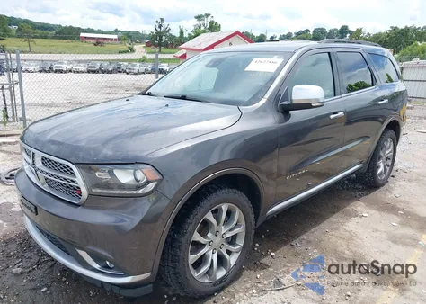 2017 Dodge Durango Citadel z USA, uszkodzony, nr VIN 1C4RDJEG7HC763036